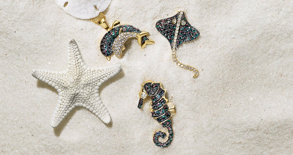 Three Ocean Themed Fine Jewelry Pieces