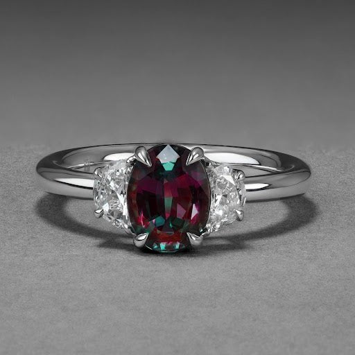 What's the Difference Between Lab Created and Real Alexandrite?